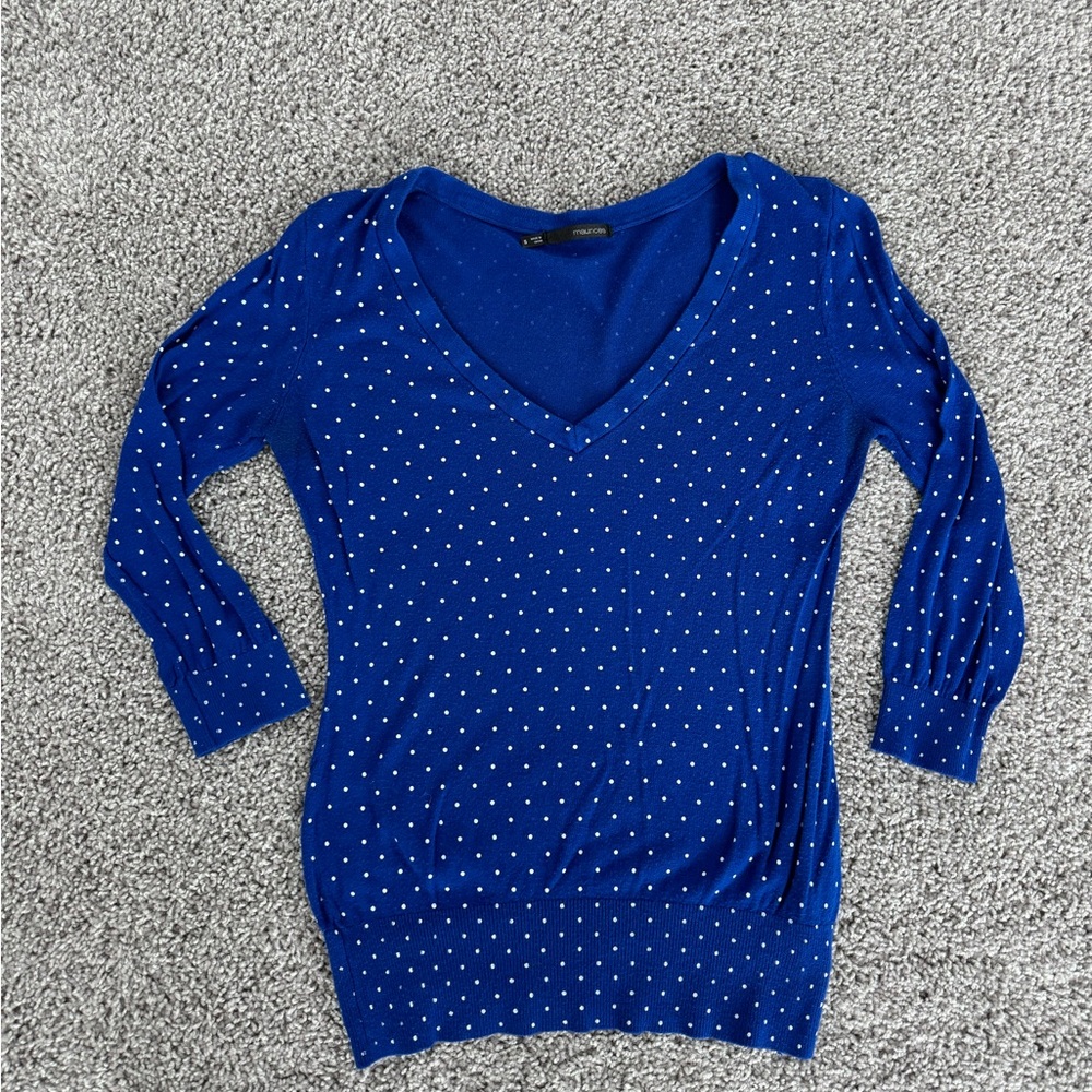 Maurice’s Blue Sweater